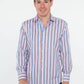 Camicia comoda a righe