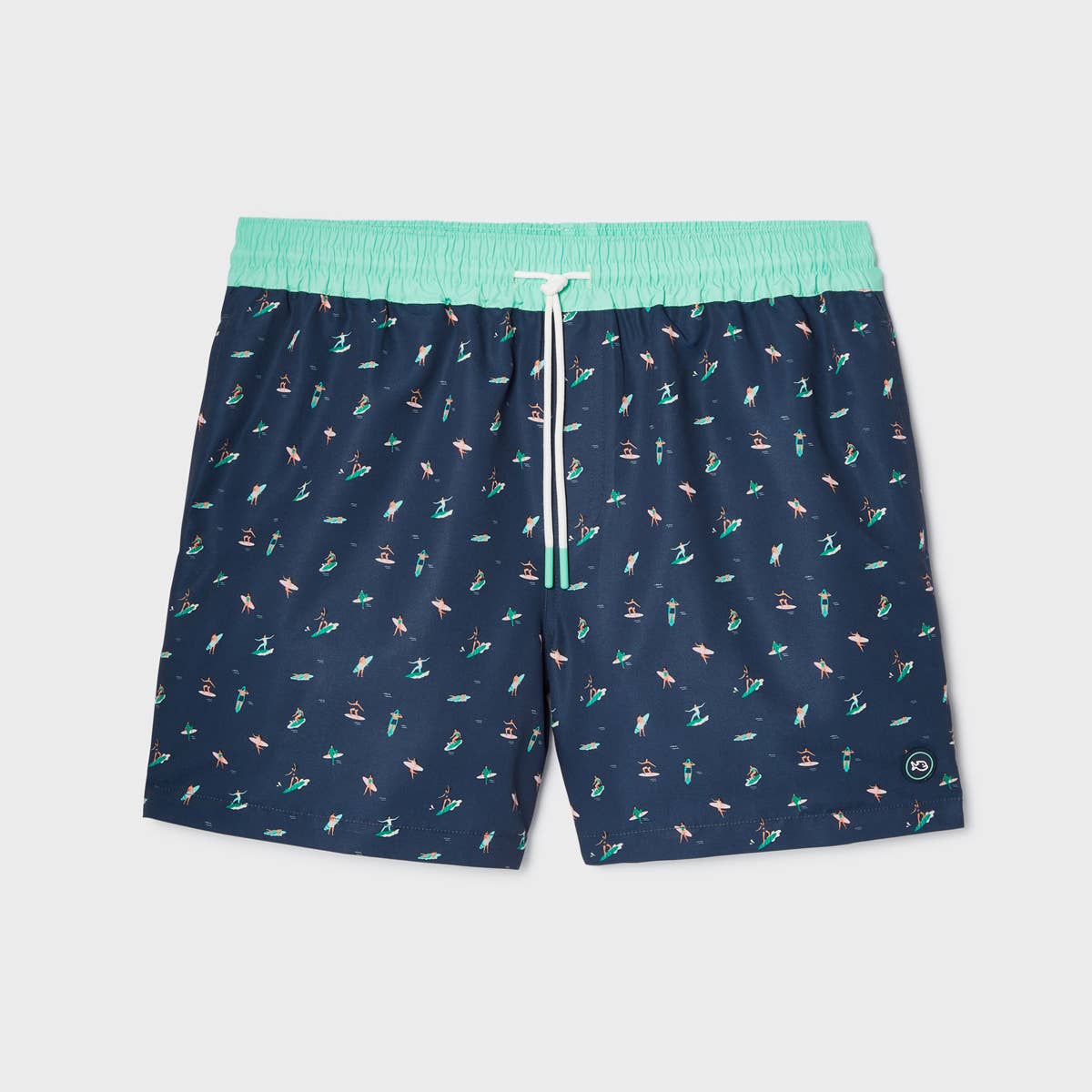 Costume da bagno da uomo Surfer in poliestere riciclato