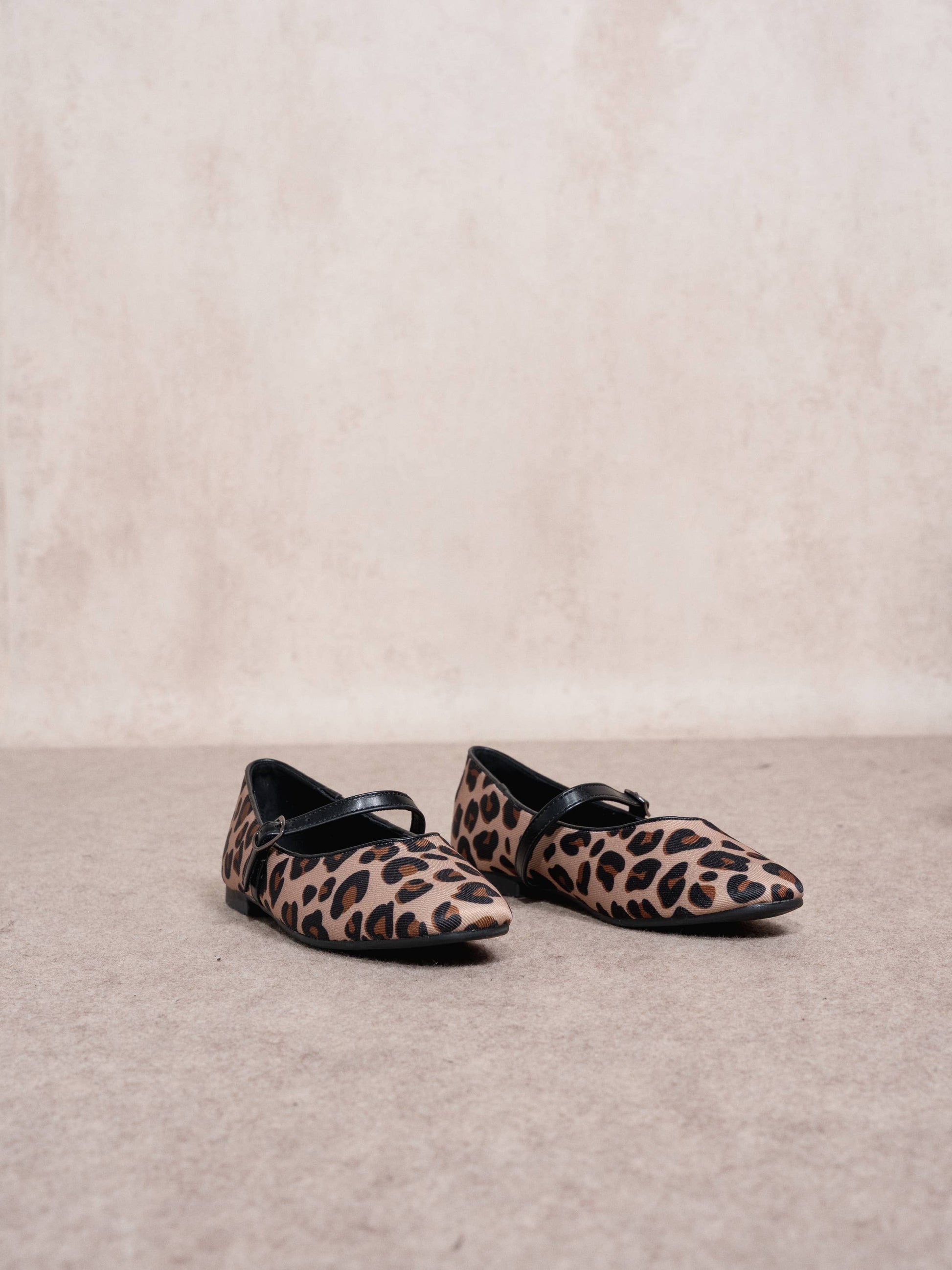 Ballerine Mary Jane animalier leopardate