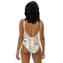 Costume intero da bagno Cartolina dall’Italia