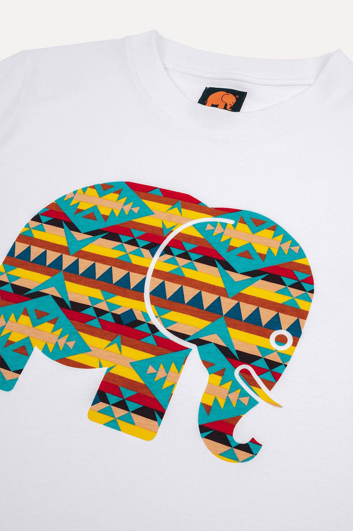 T-shirt donna Navajo in cotone biologico bianca