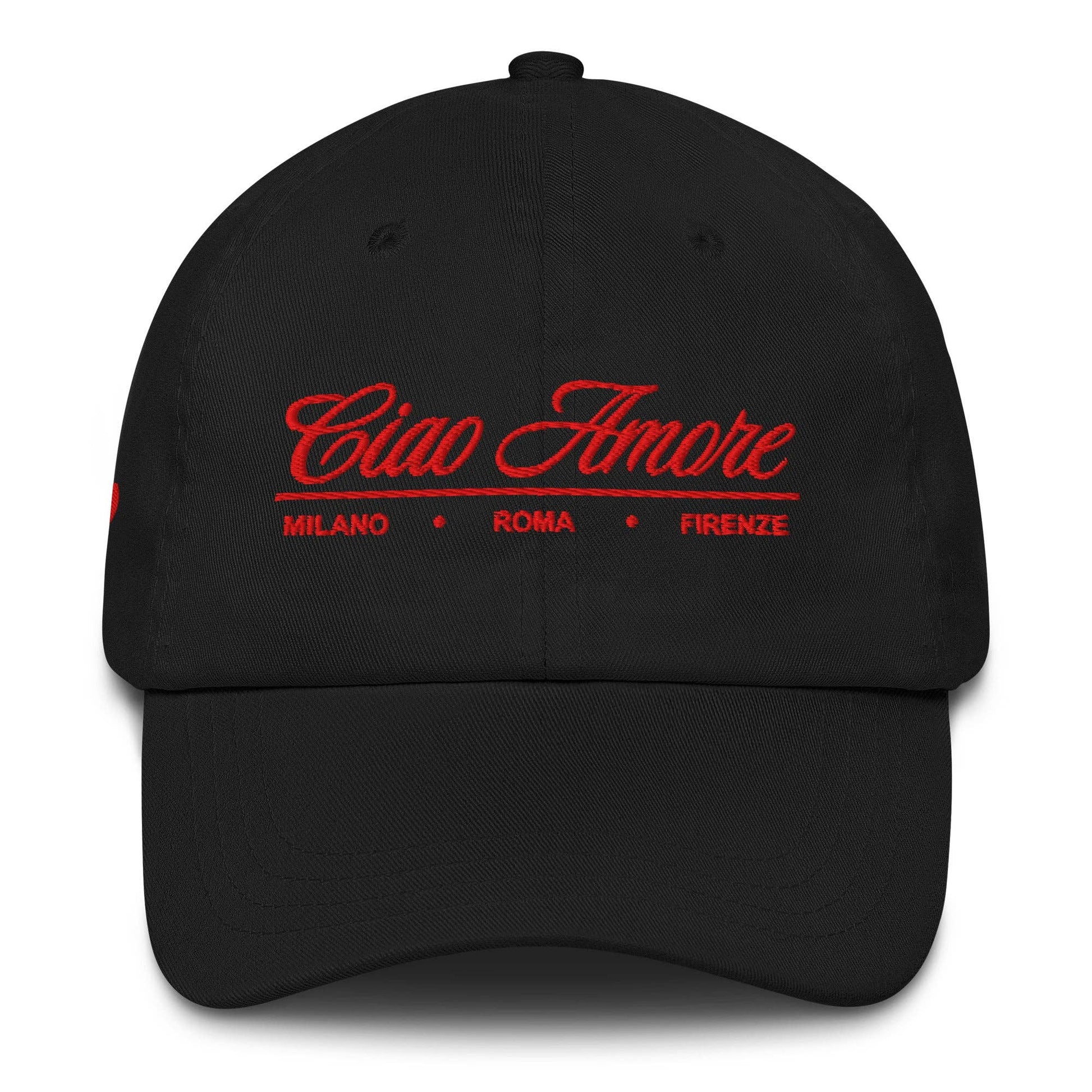 Cappellino da baseball ricamato Ciao Amore