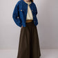 Blusa in modal con effetto palloncino