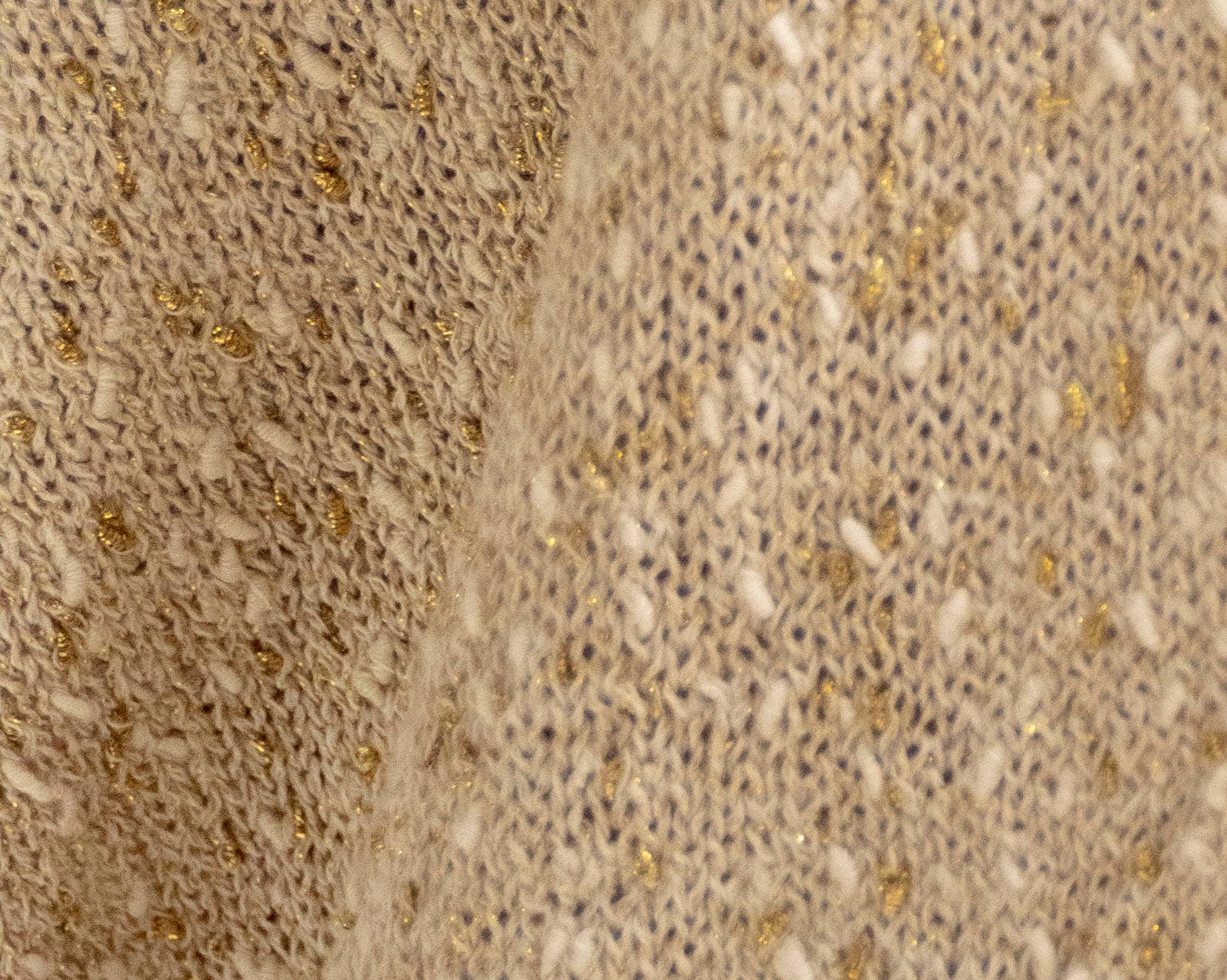 Abito estivo in tweed glitter senza maniche