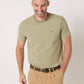 T-shirt in cotone biologico Bart kaki