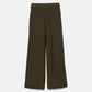 Pantaloni in maglia larghi con dettagli crochet