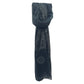 Foulard estivo in viscosa nero