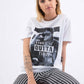 T-shirt unisex Straight Outta Time in cotone biologico
