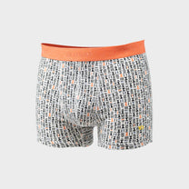 Boxer in cotone biologico con stampa Sinai
