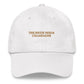 Cappellino dad hat ricamato “The Bride Needs Champagne”