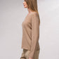 Maglione basic in maglia fine girocollo
