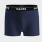 Boxer blu con tasca di sicurezza