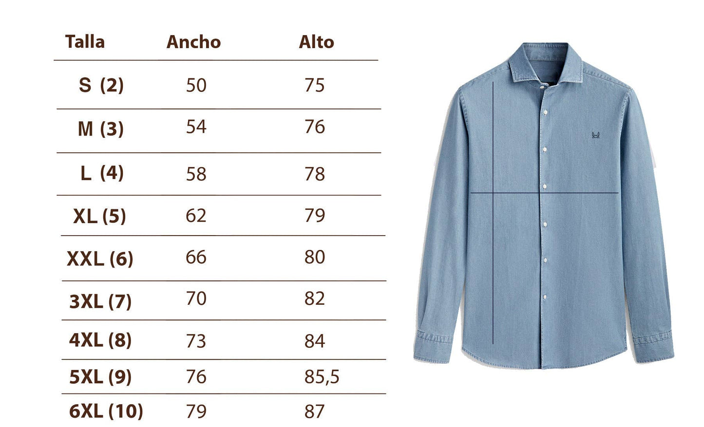 Camicia in voile di cotone bianca