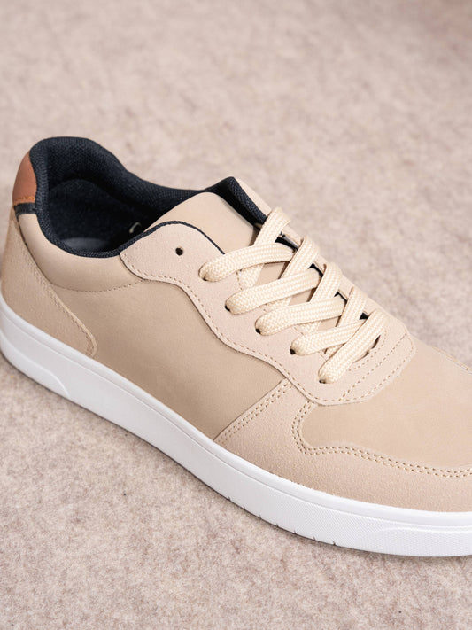 Sneakers basse in ecopelle