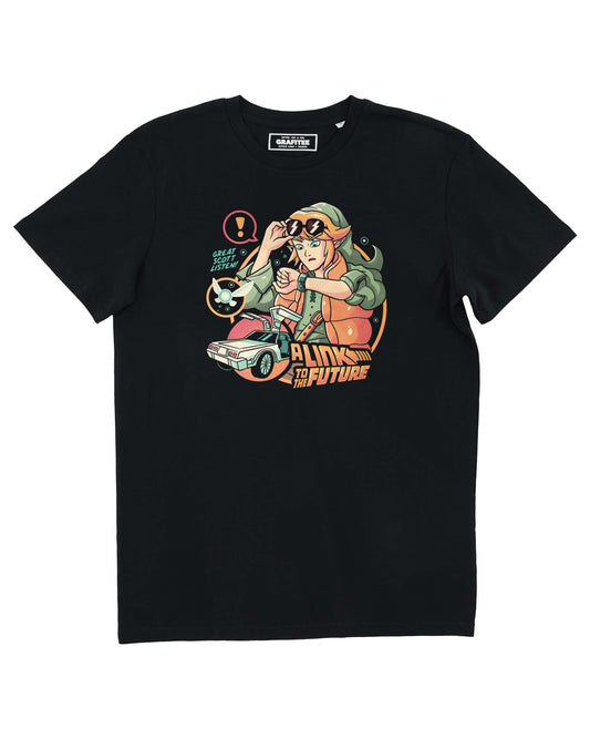 T-shirt Link to the Future crossover Zelda e Ritorno al Futuro