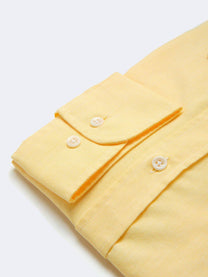 Camicia Oxford Rivero Lemon in cotone biologico