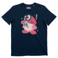 T-shirt Kirby Giappone con stampa grafica