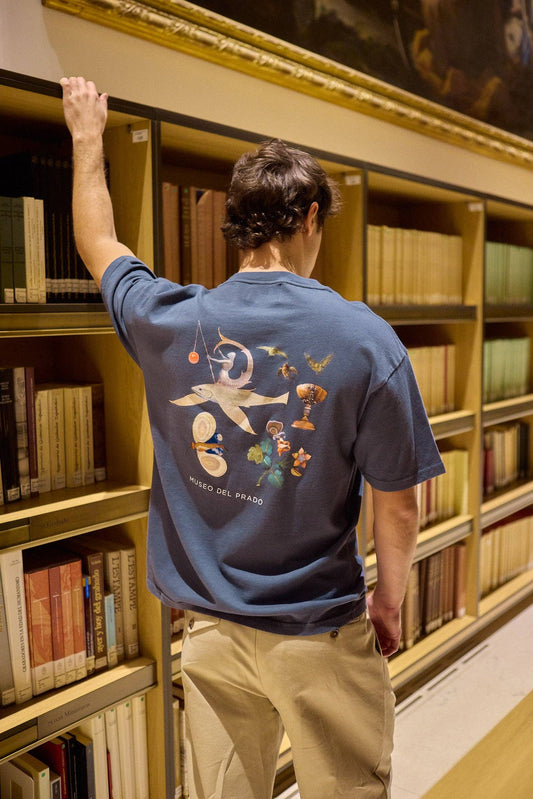 T-shirt Pesce Volante Museo del Prado in cotone organico