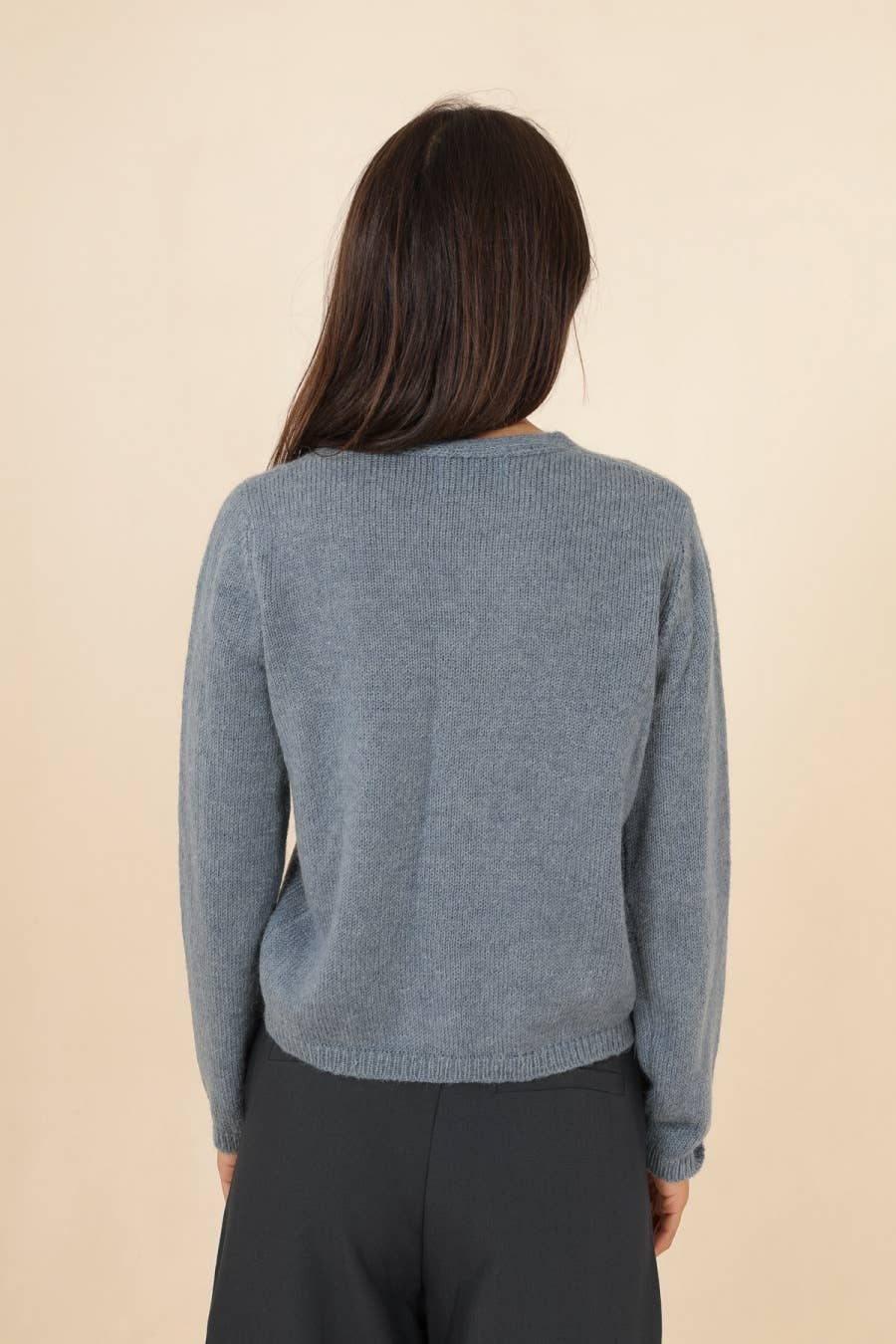 Cardigan Maddy in mohair traforato