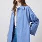 Giacca oversize con pietre decorative