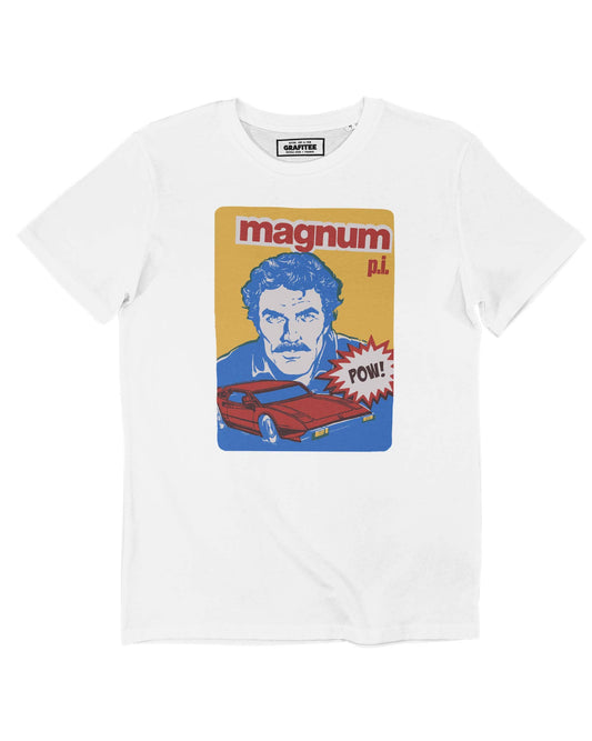 T-shirt Magnum Comics stile anni ’80