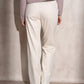 Jeans a gamba dritta color crema
