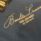 T-shirt donna oversize blu con ricamo Bendita Locura