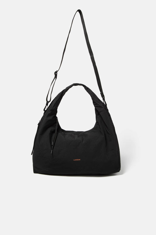 Borsa a spalla minimal con tracolla removibile