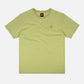 T-shirt pigmentata in cotone organico verde palma