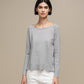 Maglione in maglia lurex da donna