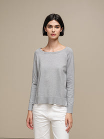 Maglione in maglia lurex da donna