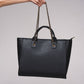 Borsa shopper con tracolla a catena