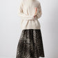 Maglione oversize tinta unita beige