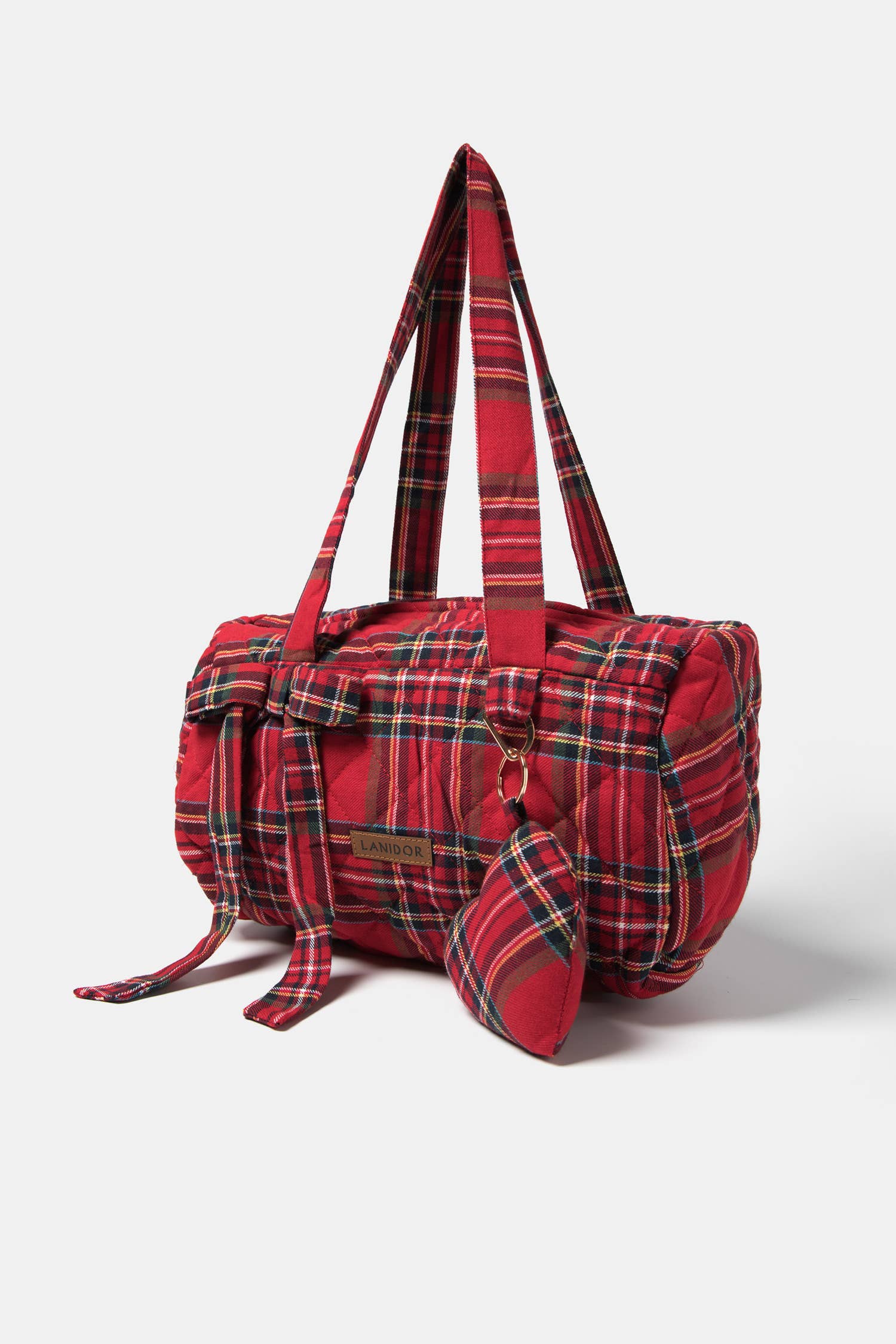 Borsa trapuntata tartan