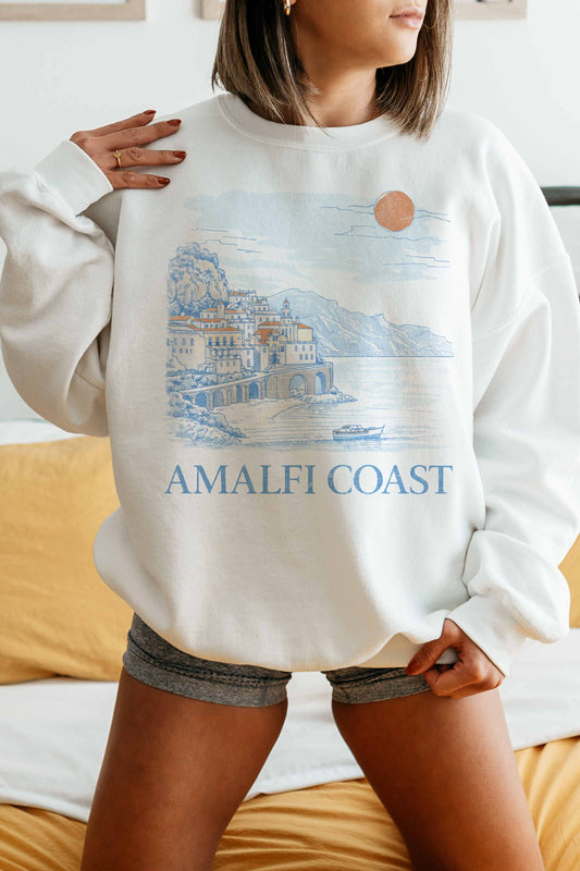 Felpa oversize Amalfi Coast