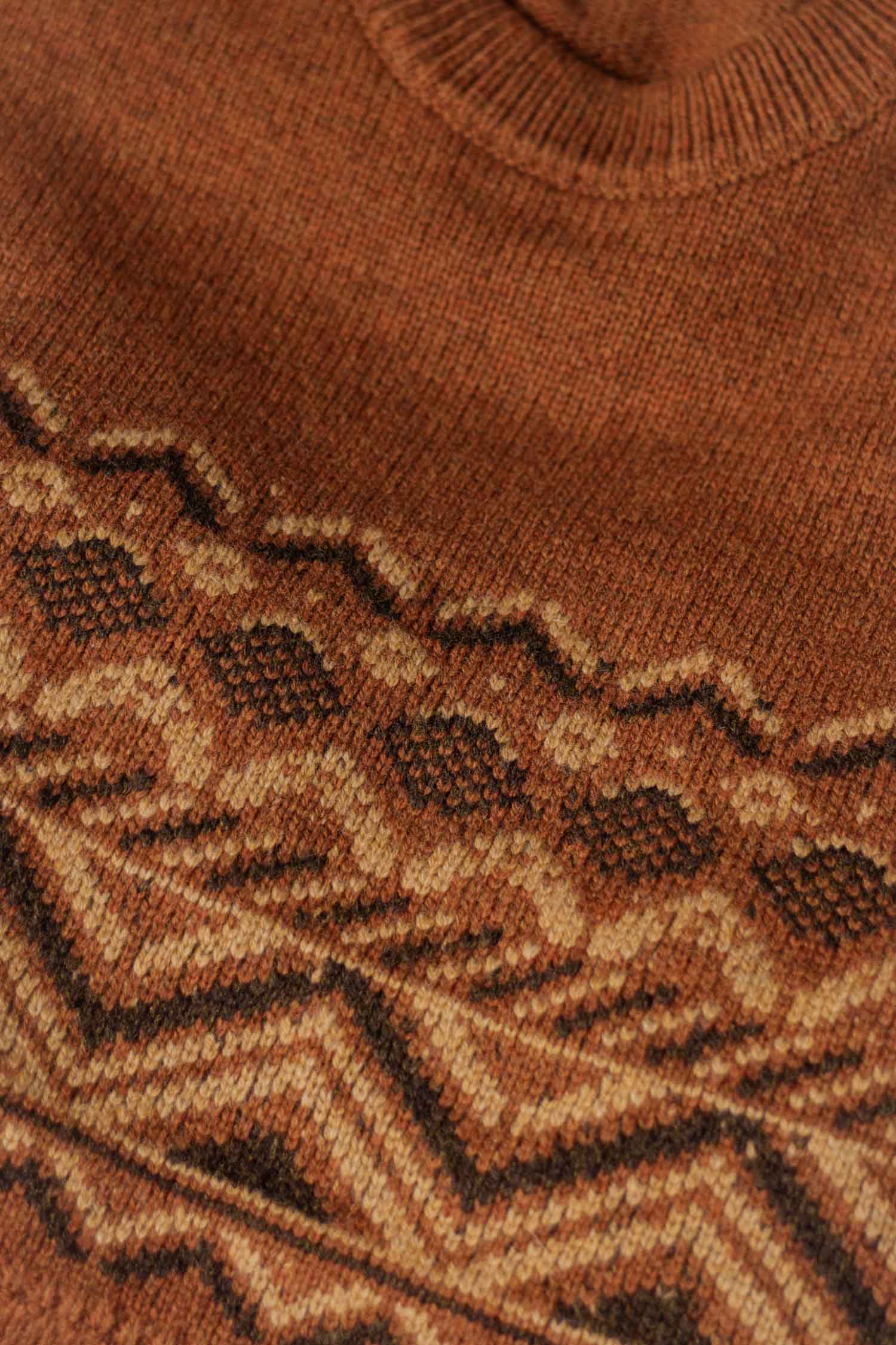 Maglione Fair Isle Rockwood in lana merino