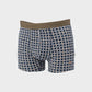 Boxer in cotone biologico a quadri stile retrò