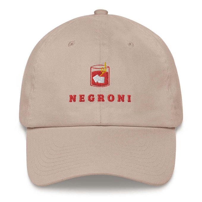 Cappellino da baseball Negroni con ricamo