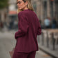 Maglia in maglia con bottoni laterali
