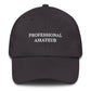 Cappellino da baseball ricamato "Professional Amateur"