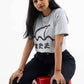 T-shirt unisex Mama con grafica giapponese in cotone biologico