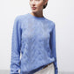 Maglione in Lana a Maglia Strutturata