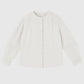 Camicia bianca con inserti in pizzo