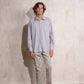 Camicia Oxford uomo in cotone misto
