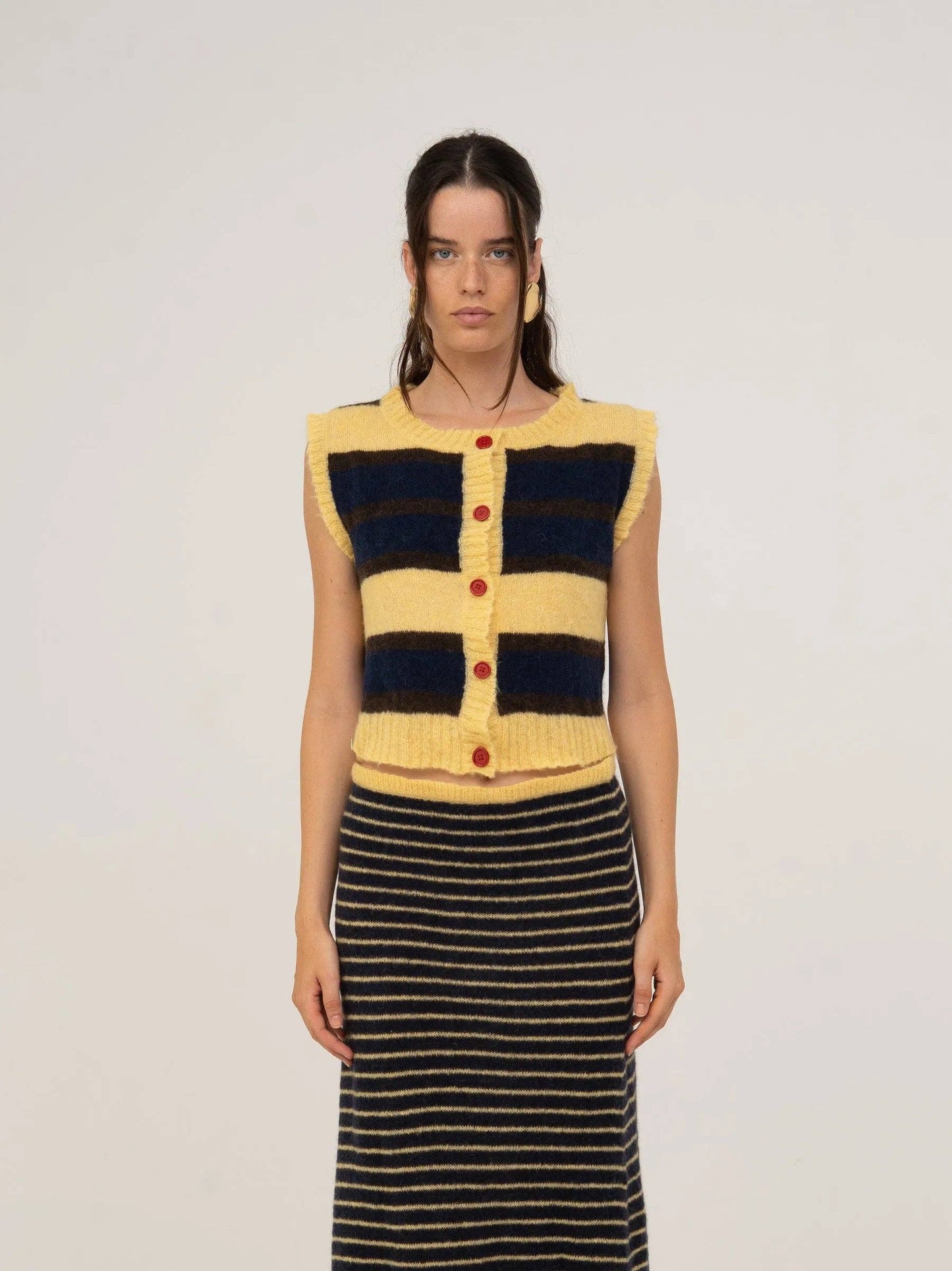 Gilet in maglia da donna