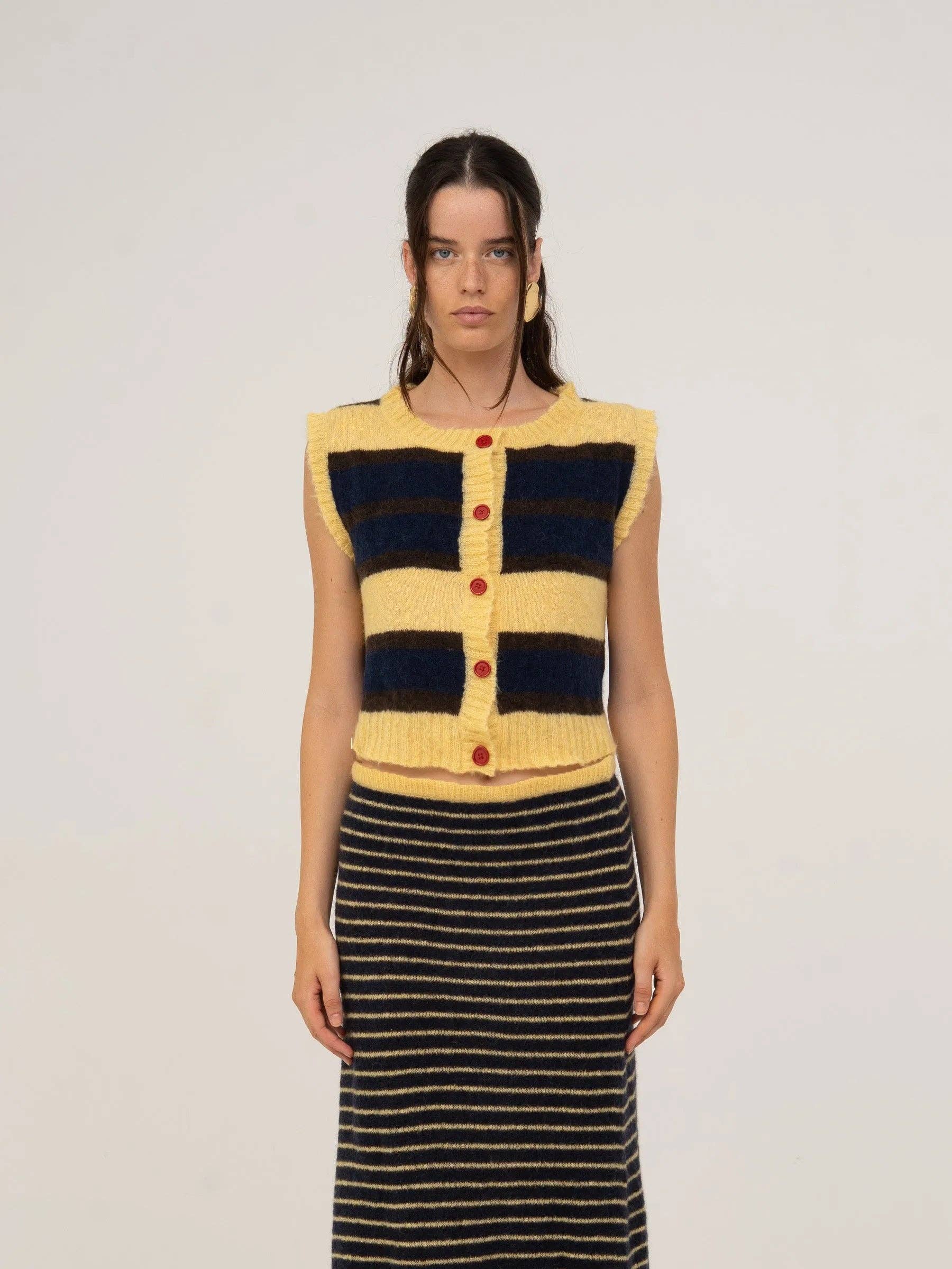 Gilet in maglia da donna