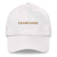 Cappellino baseball ricamato Champagne