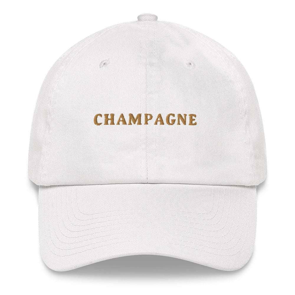 Cappellino baseball ricamato Champagne