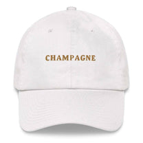Cappellino baseball ricamato Champagne