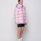 Piumino Puff Rosa Baby con Cappuccio
